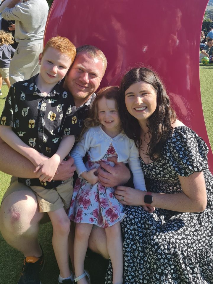 Our New Pastor Michael Piper, wife Rachel, Nathan and Zoe